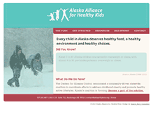 Tablet Screenshot of akhealthykids.org